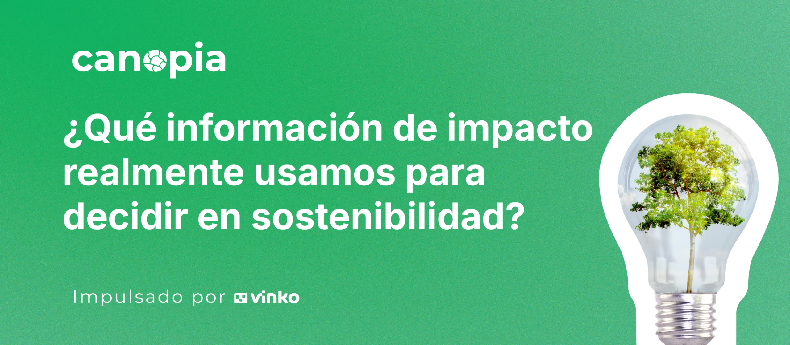 Datos de sostenibilidad utilizados para analizar impacto y apoyar la toma de decisiones en organizaciones